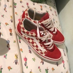 Vans checkered sneakers